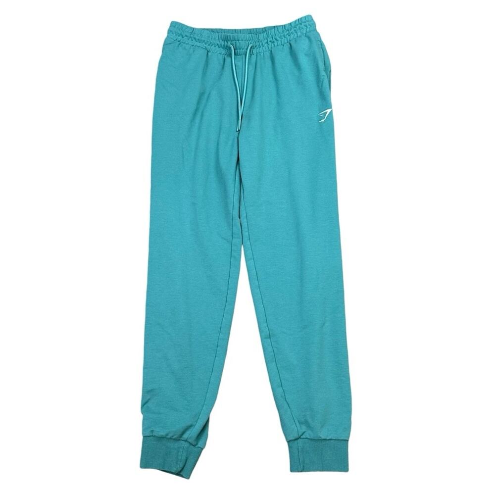 Gymshark Womens Athletic Joggers Teal Size Medium